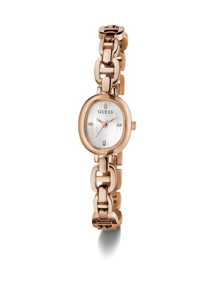 GUESS Ladies Rose Gold Tone Quartz Analog Stainless Steel  Watch GW0982L3 - Image 5